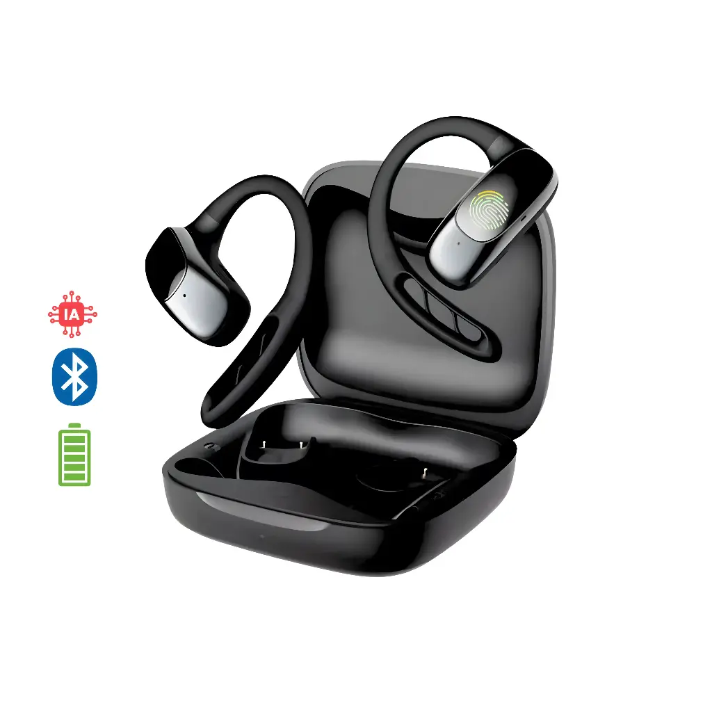 Audífonos OWS inalámbricos con traducción en tiempo real por inteligencia artificial