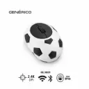Mouse inalámbrico G-106-D Bluetooth y 2.4G recargable con diseño de balón