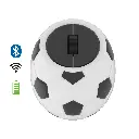 Mouse inalámbrico G-106-D Bluetooth y 2.4G recargable con diseño de balón