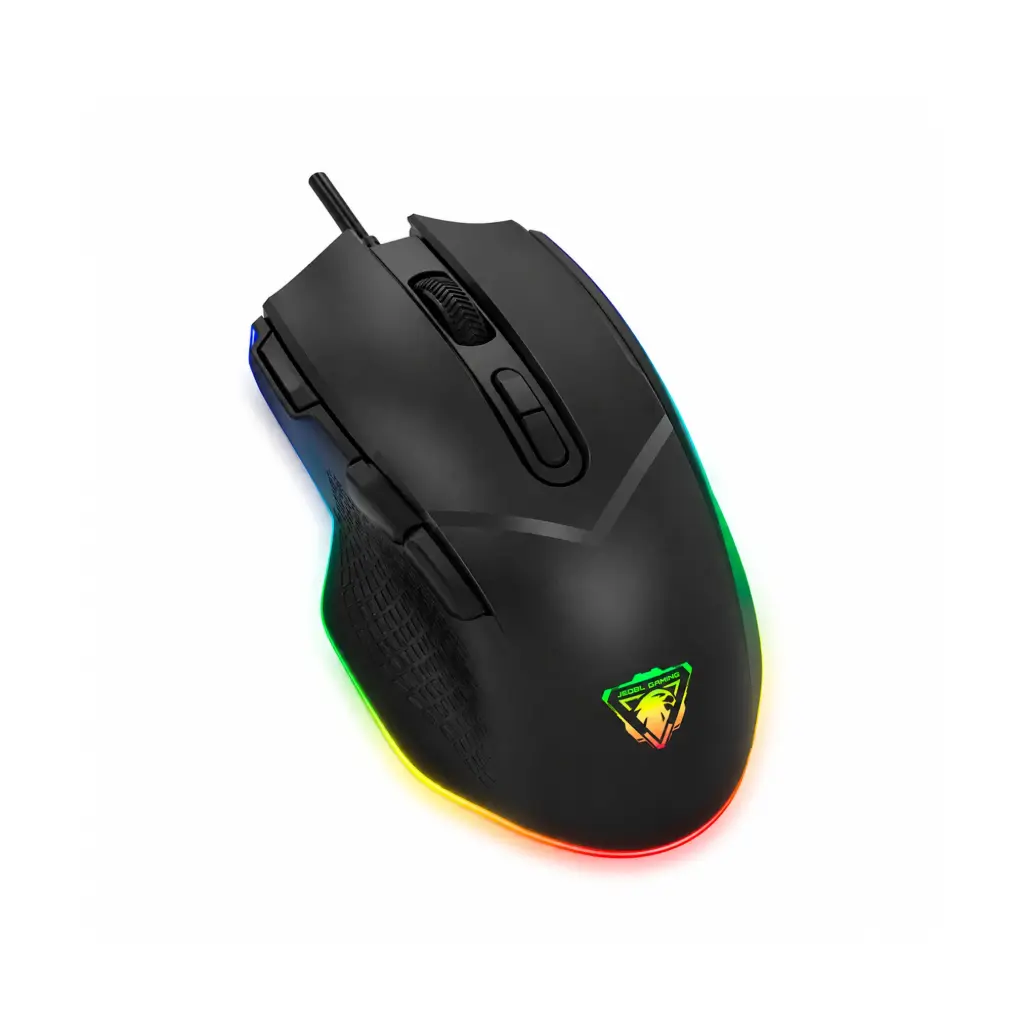 Mouse Gaming GM800 8D con cable, RGB y alta precisión