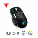 Mouse Gaming GWH-101 6D con tres modos, rueda multimedia y luces RGB
