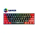 Teclado Mecánico Gaming KL69 con 61 Teclas y Iluminación Arcoíris