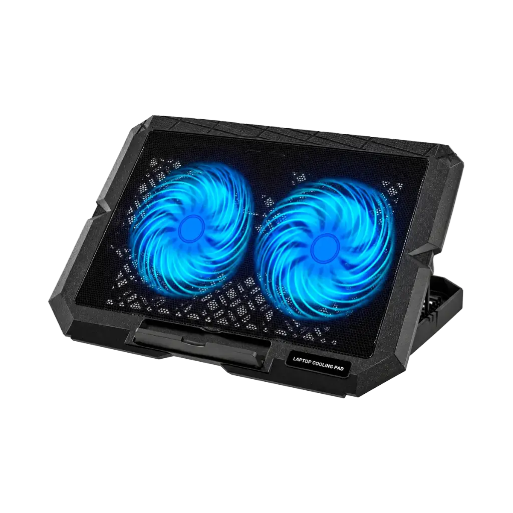Cooler Ventilador Gaming X3 para Laptop con LED y Doble Ventilador