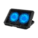 Cooler Ventilador Gaming X3 para Laptop con LED y Doble Ventilador