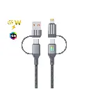 Cable de Datos y Carga X15 4 en 1 con Luz RGB