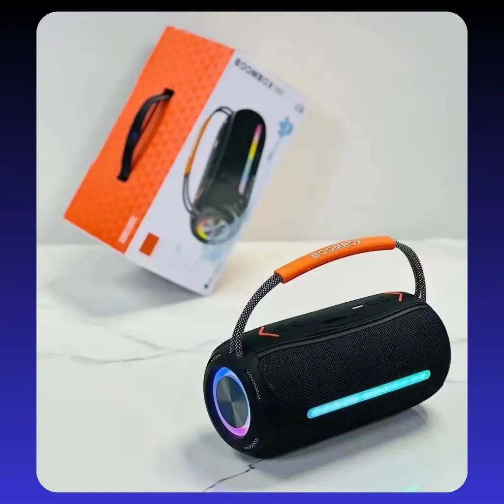 Parlante portátiles 20W Bluetooth X360 con TWS, luces RGB y múltiples modos de reproducción