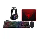 Combo Gaming Jedel (4 en 1) Teclado, Mouse, Auricular y Pad / Plug and Play