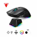 Mouse Inalámbrico para Juegos 6D con Base de Carga Magnética Bluetooth, 3 niveles de DPI (800/1200/1600)