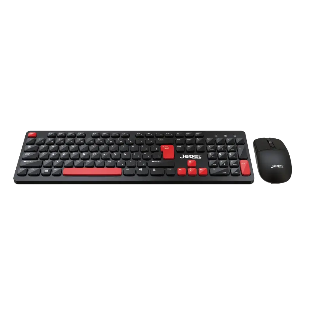 Combo de Teclado y Ratón Inalámbricos, Modo Dual (BT+2.4G)