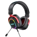 Auricular Gaming con iluminación RGB y conexión USB por cable